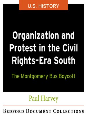 cover image of Organization and Protest in the Civil Rights-Era South